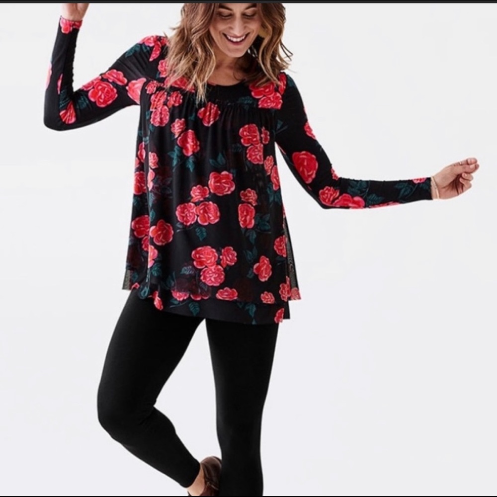 Matilda Jane Winter Blooms Top Size Med